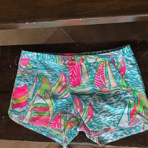 Lilly Pulitzer - Adie Sailboat Shorts